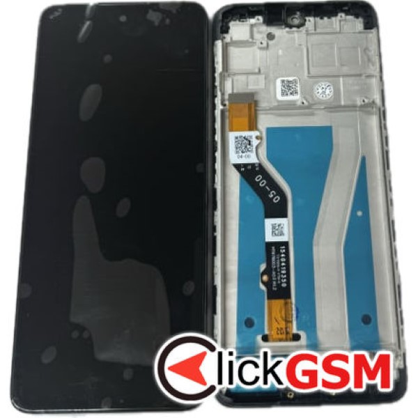 Piesa Display Cu Touchscreen Si Rama Negru Motorola Moto G60 43j1