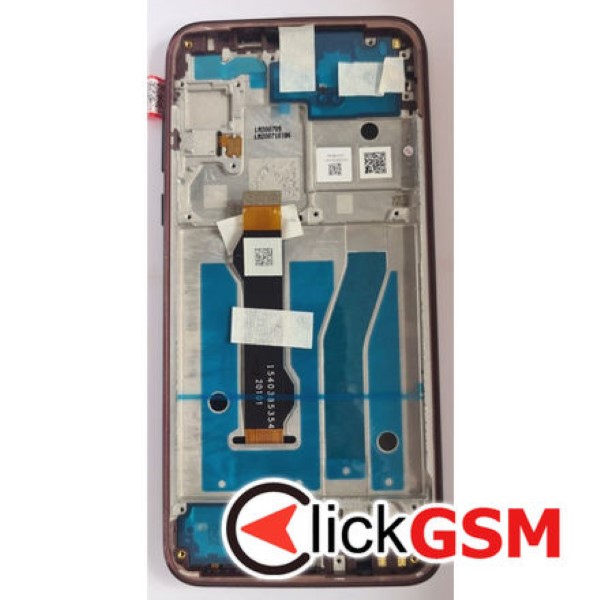 Piesa Piesa Display Cu Touchscreen Si Rama Negru Motorola Moto G8 Plus 3g2o