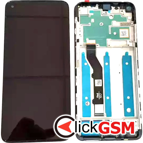 Piesa Piesa Display Cu Touchscreen Si Rama Negru Motorola Moto G9 Plus 31l4