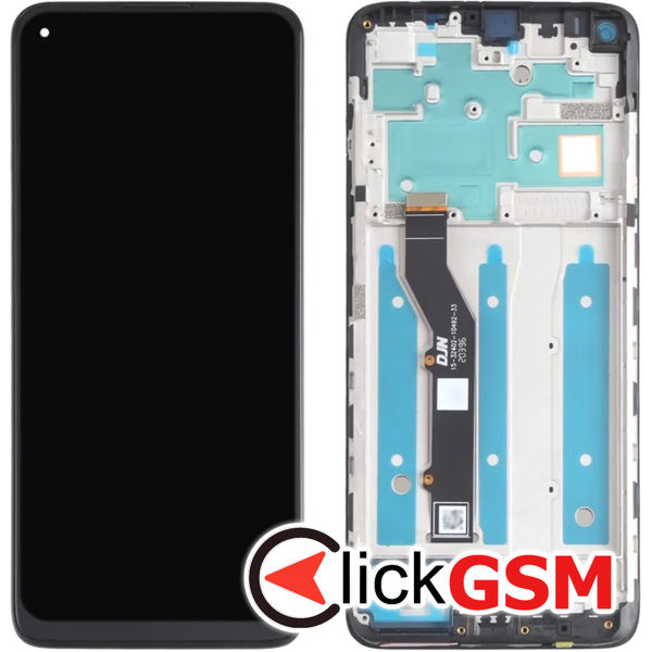 Piesa Piesa Display Cu Touchscreen Si Rama Negru Motorola Moto G9 Plus 4t6g