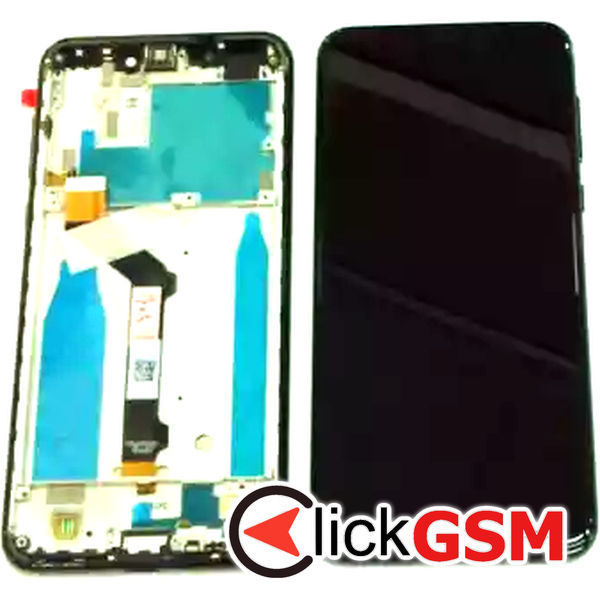 Piesa Piesa Display Cu Touchscreen Si Rama Negru Motorola One 31kl