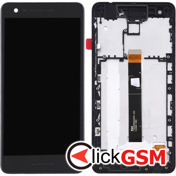 Piesa Display Cu Touchscreen Si Rama Negru Nokia 2.1 4t92