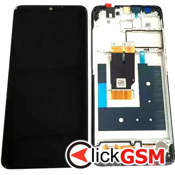 Piesa Piesa Display Cu Touchscreen Si Rama Negru Nokia 2.4 21bh