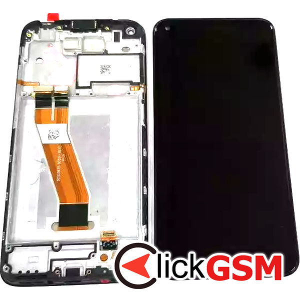 Piesa Piesa Display Cu Touchscreen Si Rama Negru Nokia 3.4 21ew