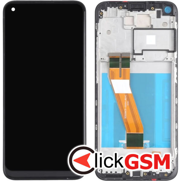 Piesa Display Cu Touchscreen Si Rama Negru Nokia 3.4 4t9q