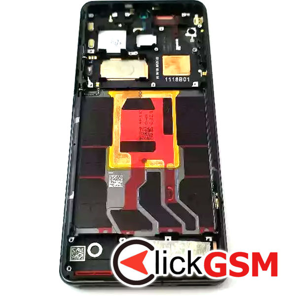 Piesa Display Cu Touchscreen Si Rama Negru Oneplus 12 1870