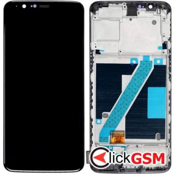 Piesa Piesa Display Cu Touchscreen Si Rama Negru Oneplus 5t 1gqh