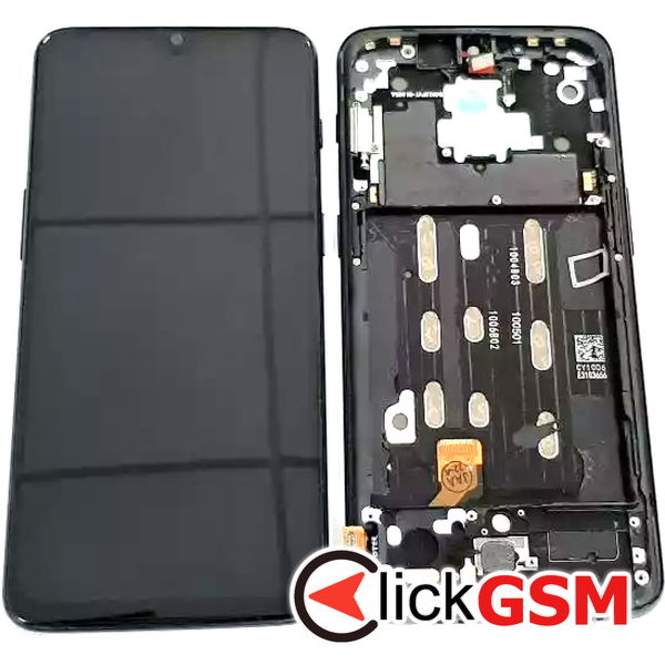 Piesa Piesa Display Cu Touchscreen Si Rama Negru Oneplus 6t 25bb