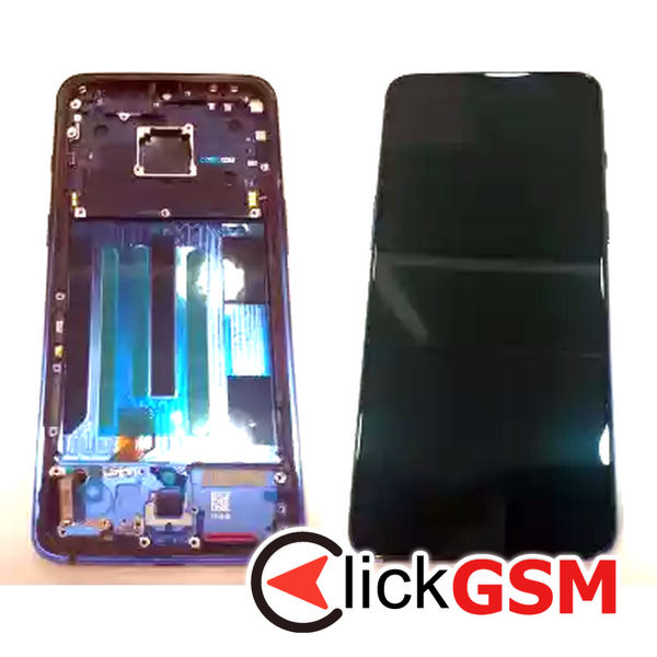 Piesa Piesa Display Cu Touchscreen Si Rama Negru Oneplus 7 24oy