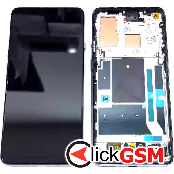 Piesa Piesa Display Cu Touchscreen Si Rama Negru Oneplus 9 24tp