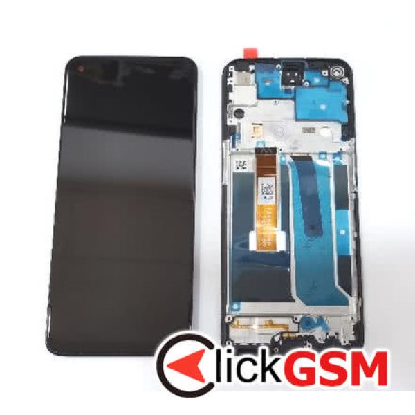 Piesa Piesa Display Cu Touchscreen Si Rama Negru Oneplus Nord N10 5g 2f9t