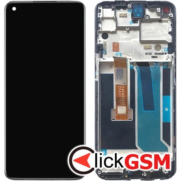 Piesa Piesa Display Cu Touchscreen Si Rama Negru Oneplus Nord N10 5g 4tpq