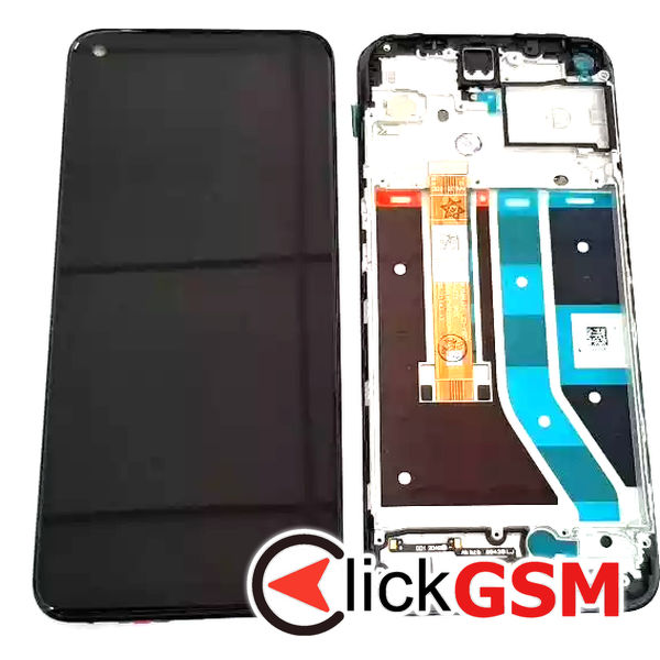 Piesa Piesa Display Cu Touchscreen Si Rama Negru Oneplus Nord N100 2fb7