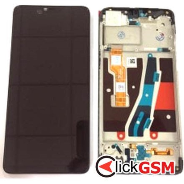 Piesa Display Cu Touchscreen Si Rama Negru Oppo A3 2pu5