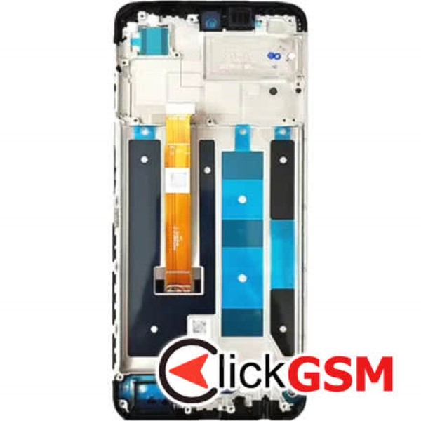 Piesa Piesa Display Cu Touchscreen Si Rama Negru Oppo A58 4g 3czc