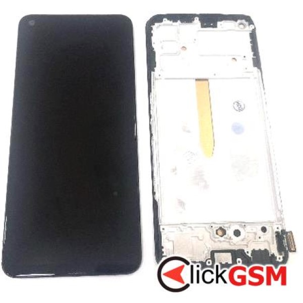 Piesa Display Cu Touchscreen Si Rama Negru Oppo A94 5g 2q8h