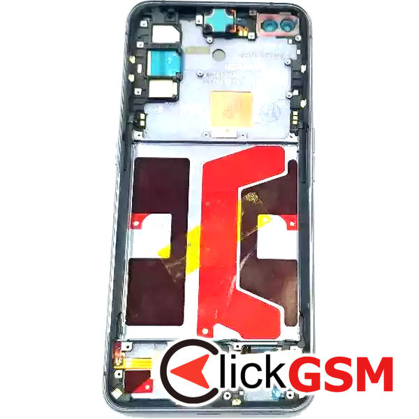 Piesa Piesa Display Cu Touchscreen Si Rama Negru Realme X50 Pro 5g Gfi