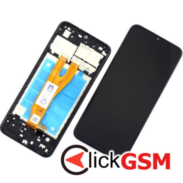 Piesa Display Cu Touchscreen Si Rama Negru Samsung Galaxy A03 Core 1q9d