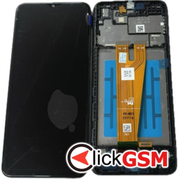 Piesa Display Cu Touchscreen Si Rama Negru Samsung Galaxy A04 Bv8