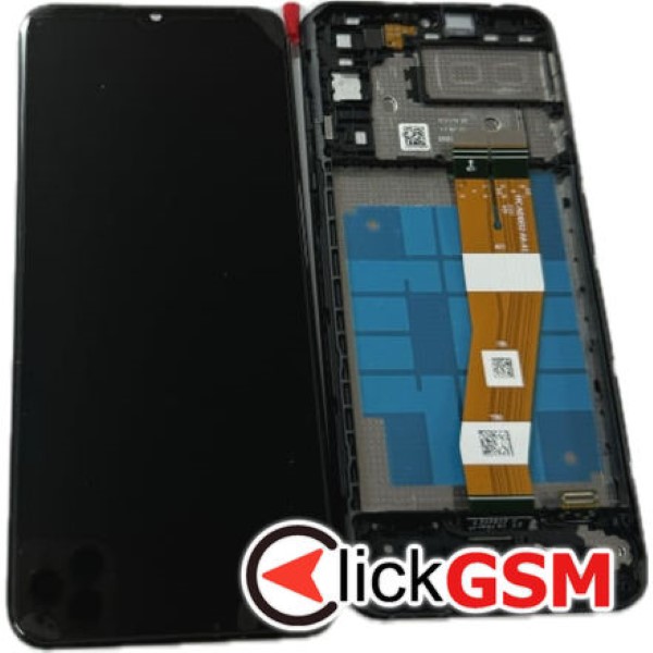 Piesa Piesa Display Cu Touchscreen Si Rama Negru Samsung Galaxy A04e 3dmg