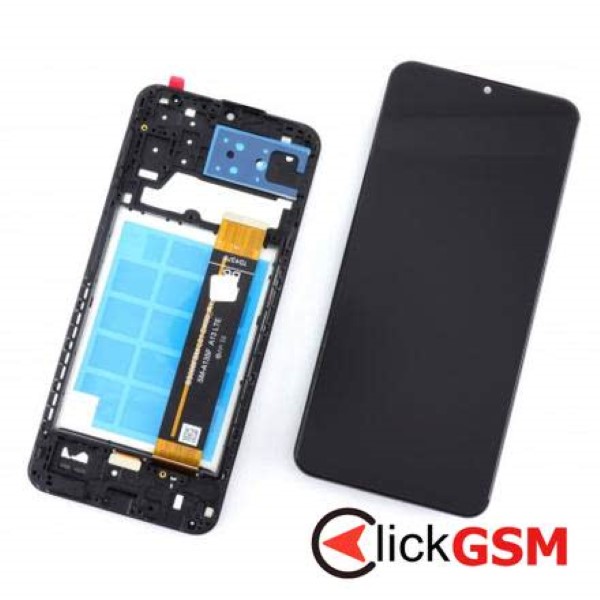 Piesa Display Cu Touchscreen Si Rama Negru Samsung Galaxy A13 3an2