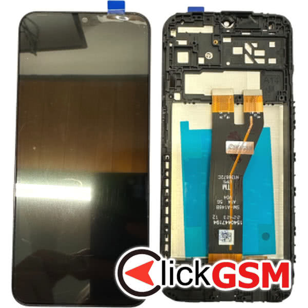 Piesa Display Cu Touchscreen Si Rama Negru Samsung Galaxy A14 2fzh