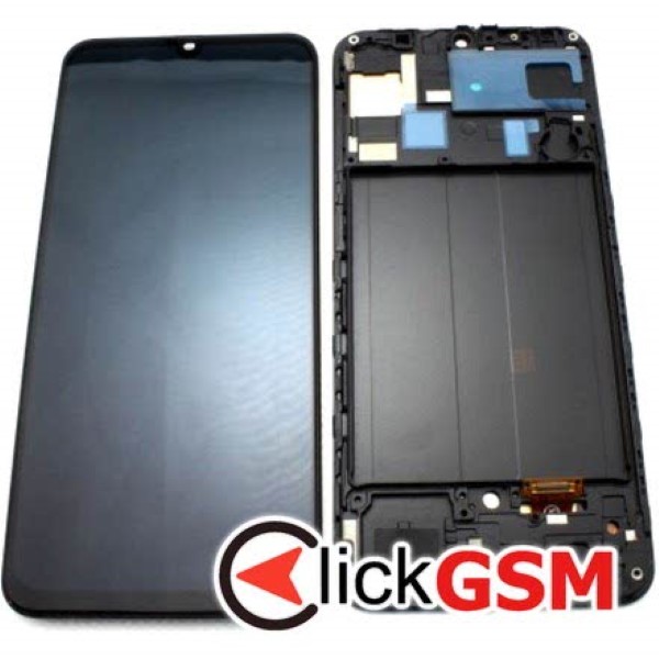 Piesa Display Cu Touchscreen Si Rama Negru Samsung Galaxy A30 12gs