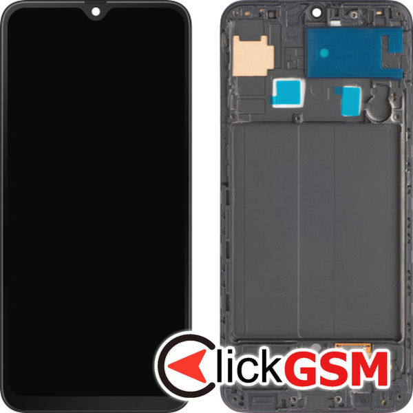 Piesa Piesa Display Cu Touchscreen Si Rama Negru Samsung Galaxy A50 4i0c