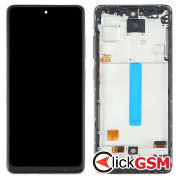 Piesa Piesa Display Cu Touchscreen Si Rama Negru Samsung Galaxy A52s 5g 2wn1