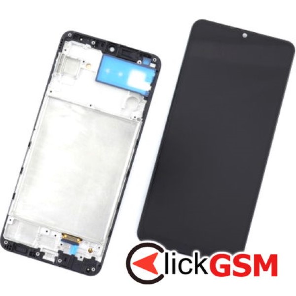 Piesa Display Cu Touchscreen Si Rama Negru Samsung Galaxy M32 3amx