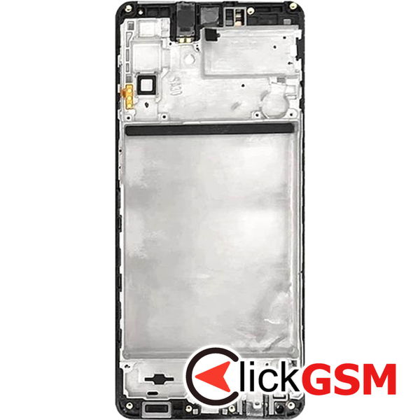 Piesa Display Cu Touchscreen Si Rama Negru Samsung Galaxy M51 40xj