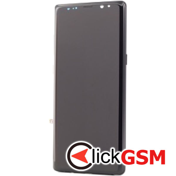 Piesa Piesa Display Cu Touchscreen Si Rama Negru Samsung Galaxy Note8 3514