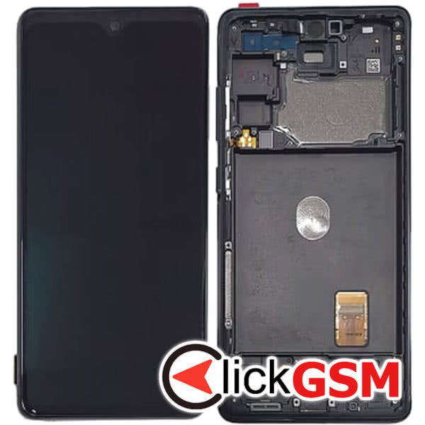 Piesa Display Cu Touchscreen Si Rama Negru Samsung Galaxy S20 Fe 3b0e