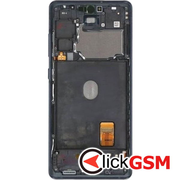 Piesa Display Cu Touchscreen Si Rama Negru Samsung Galaxy S20 Fe 408m