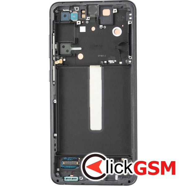 Piesa Display Cu Touchscreen Si Rama Negru Samsung Galaxy S21 Fe 40wt