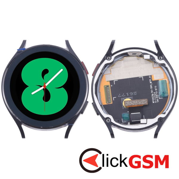 Piesa Display Cu Touchscreen Si Rama Negru Samsung Galaxy Watch 4 40mm 2tqd