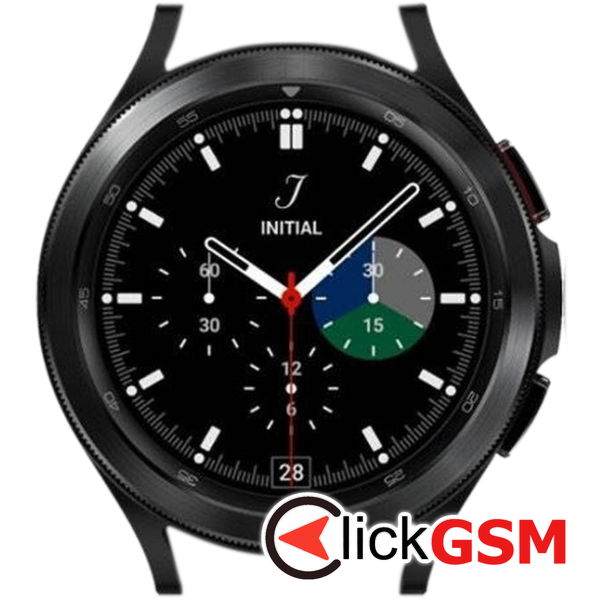 Piesa Display Cu Touchscreen Si Rama Negru Samsung Galaxy Watch 4 44mm 2tpx