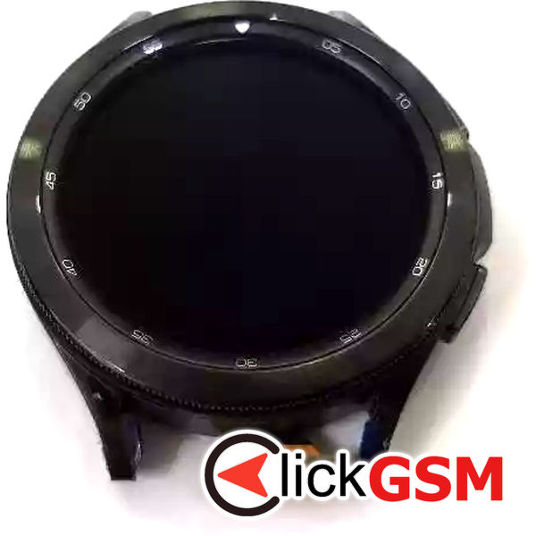 Piesa Display Cu Touchscreen Si Rama Negru Samsung Galaxy Watch 4 Classic 46mm 2ja5