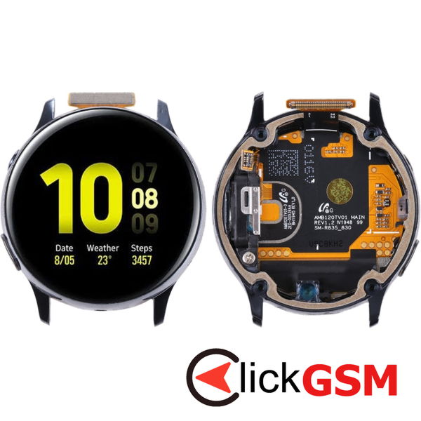 Piesa Display Cu Touchscreen Si Rama Negru Samsung Galaxy Watch Active 2 40mm 2tov