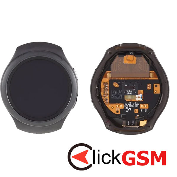 Piesa Display Cu Touchscreen Si Rama Negru Samsung Galaxy Watch S2 4uyx