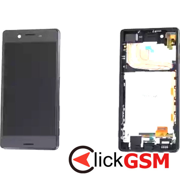 Piesa Piesa Display Cu Touchscreen Si Rama Negru Sony Xperia X Performance 36m1