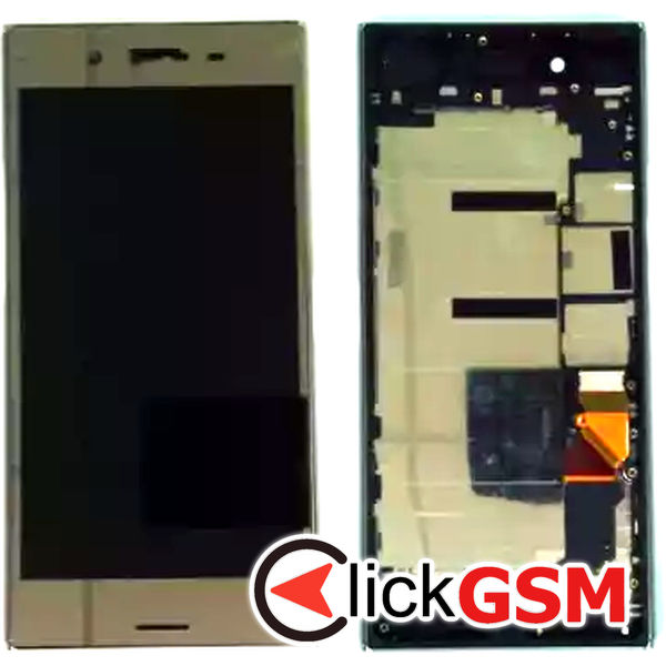 Piesa Piesa Display Cu Touchscreen Si Rama Negru Sony Xperia Xz Premium 36sk