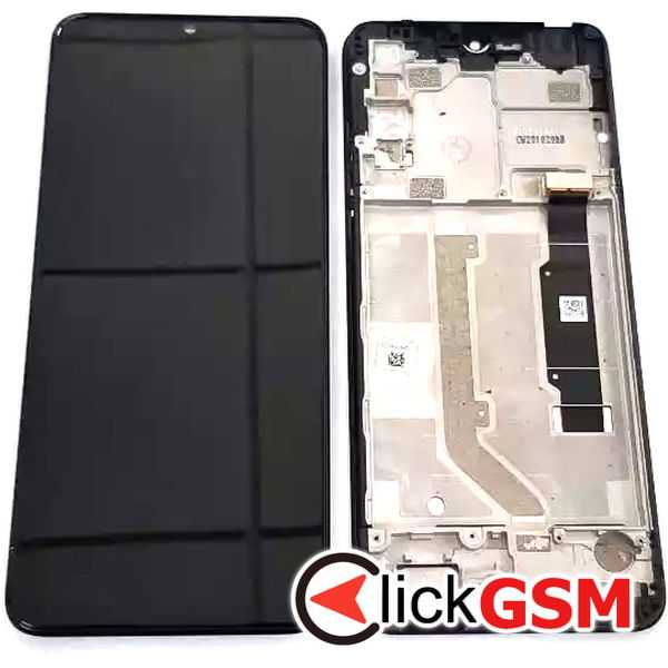 Piesa Piesa Display Cu Touchscreen Si Rama Negru Tcl 20 Se 2ltp