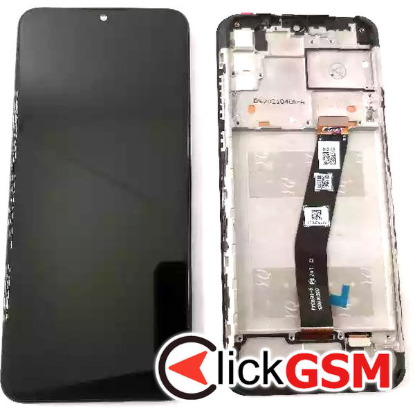 Piesa Display Cu Touchscreen Si Rama Negru Tcl 20y 34k6