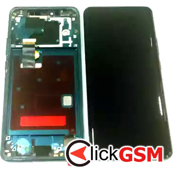 Piesa Piesa Display Cu Touchscreen Si Rama Negru Verde Huawei Mate 20 Pro 11va