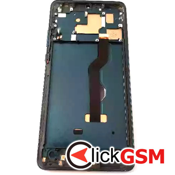 Piesa Display Cu Touchscreen Si Rama Negru Verde Huawei Mate 20 X 11mr