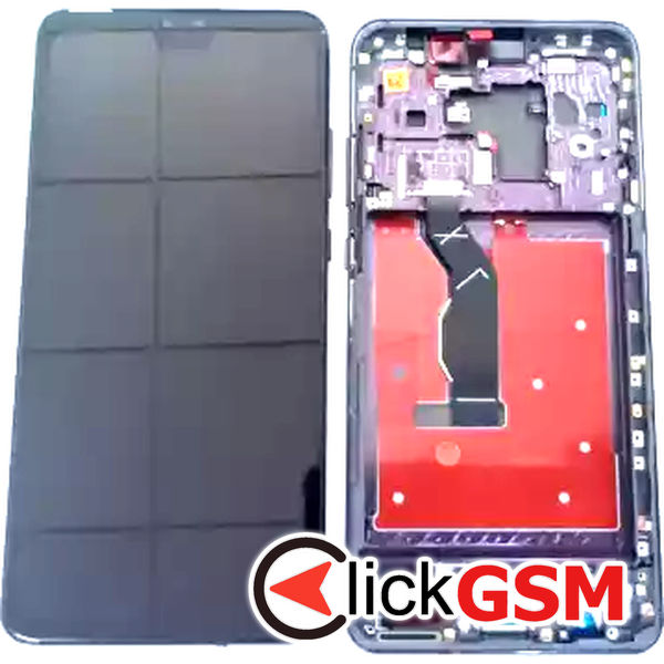 Piesa Display Cu Touchscreen Si Rama Negru Verde Huawei Mate 30 11w0