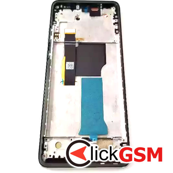 Piesa Piesa Display Cu Touchscreen Si Rama Negru Verde Motorola Edge 40 Neo 4mf0