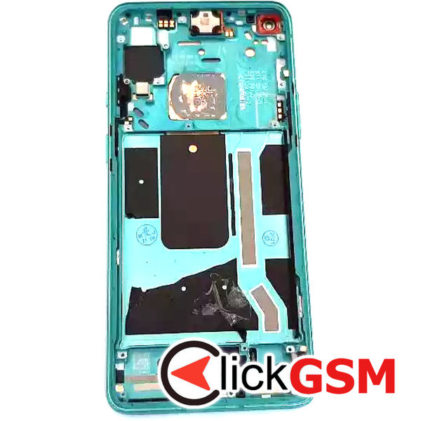 Piesa Display Cu Touchscreen Si Rama Negru Verde Oneplus 8t 26md