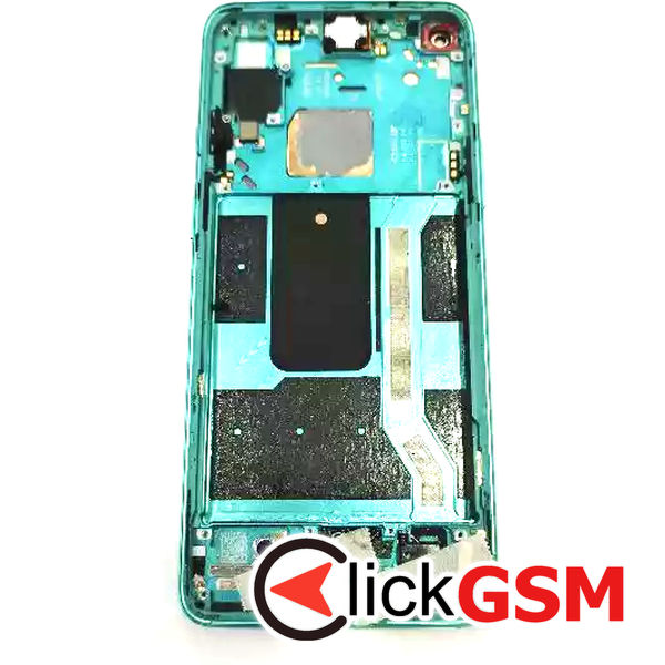 Piesa Display Cu Touchscreen Si Rama Negru Verde Oneplus 9r 5g 3efj